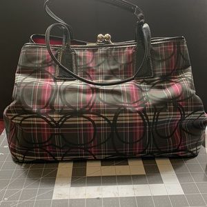 Coach Glitter Tartan
